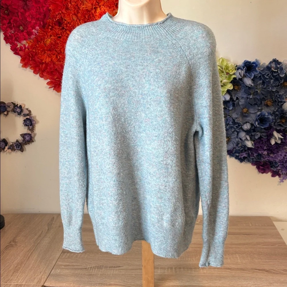 J. Crew Sweater Alpaca Blend Crewneck Knit Minimalist oversized